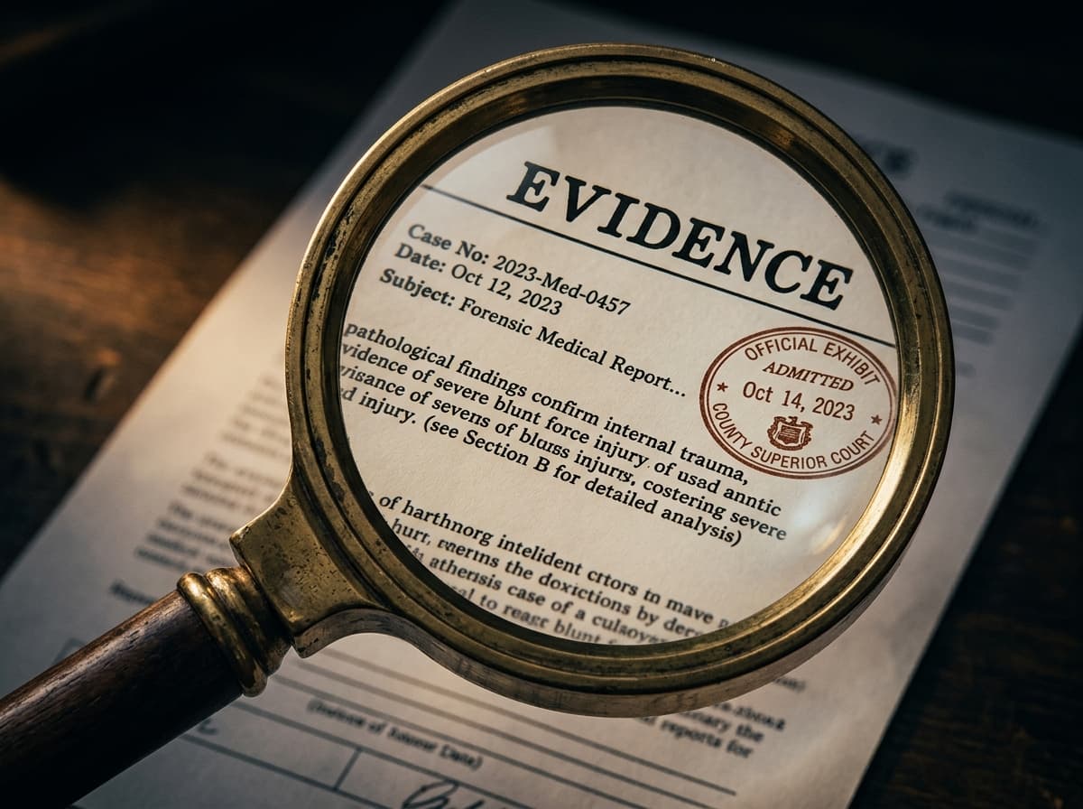 The paper trail is the evidence - documentation before conclusion