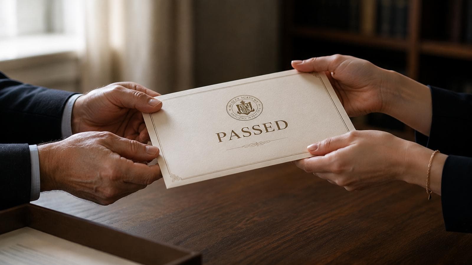 Your certificate